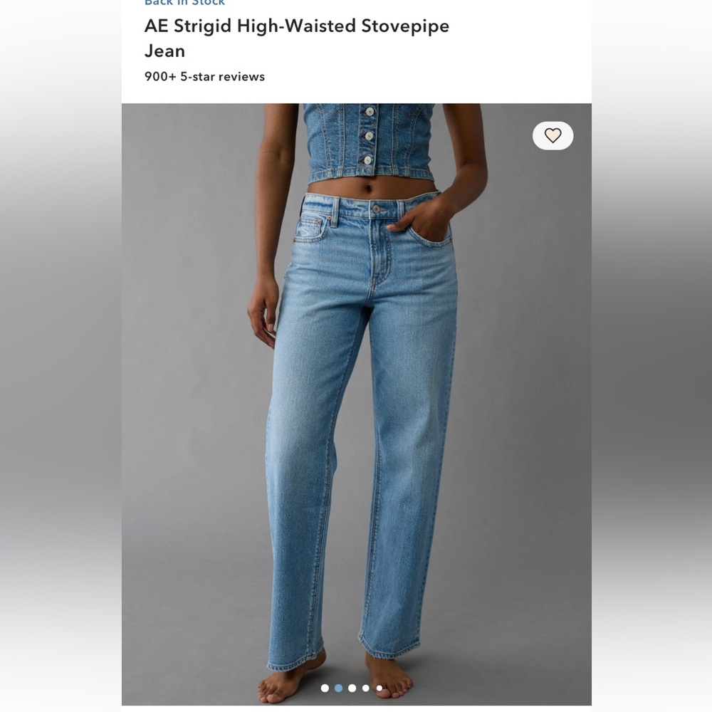 American Eagle Outfitters Strigid Stovepipe Jeans Size 12